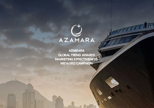 NYX Marketing & Communication Awards (Marcom) Winner - Azamara