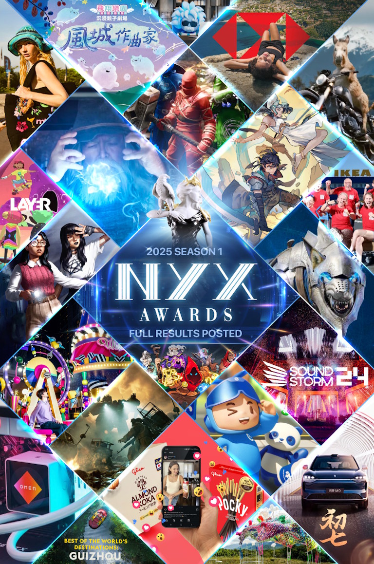 NYX Marcom Awards & NYX Video Awards 2025 Season 1 Results Posted, NYX Awards Winners
