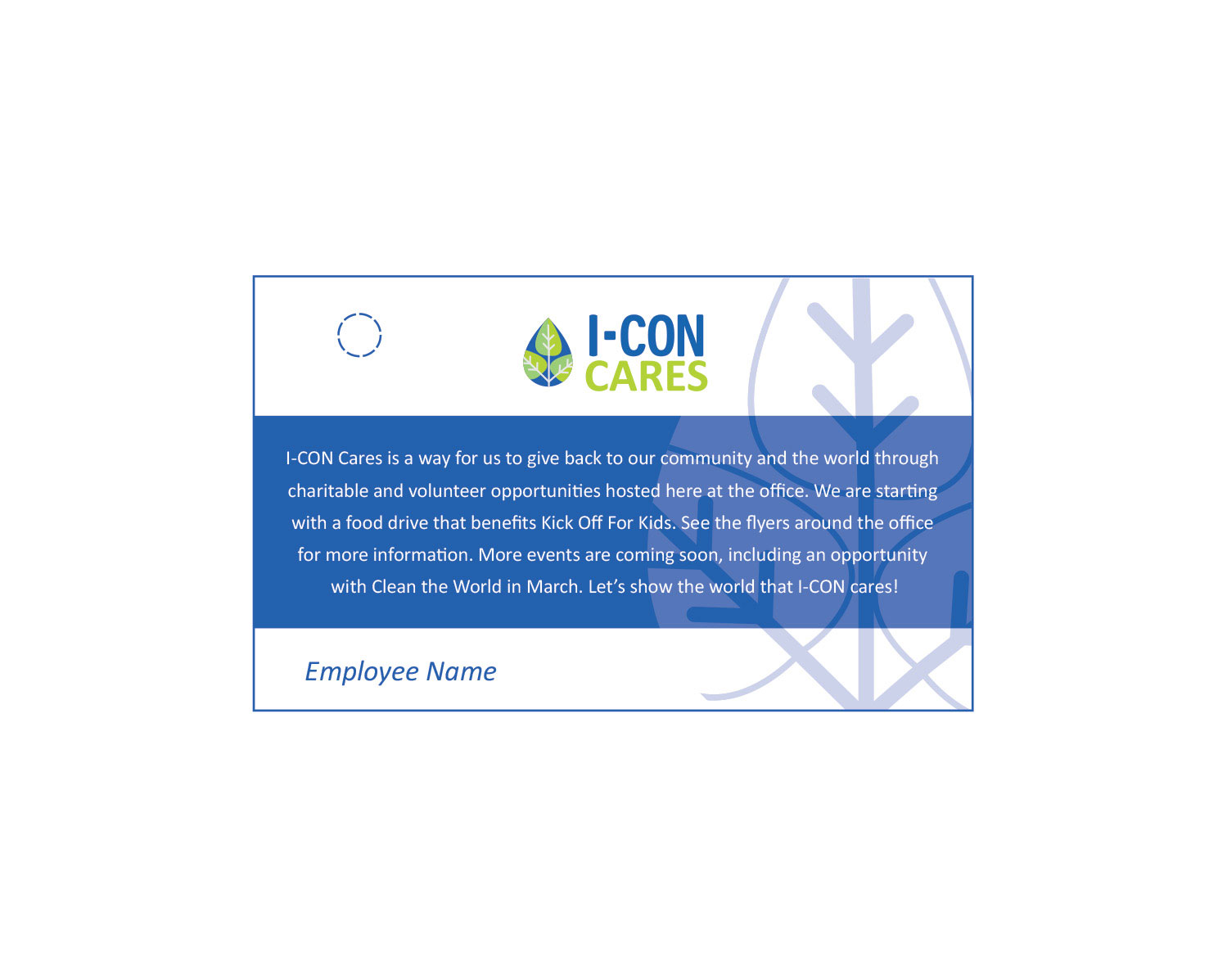 I-CON Cares Logo - NYX Awards Winner 