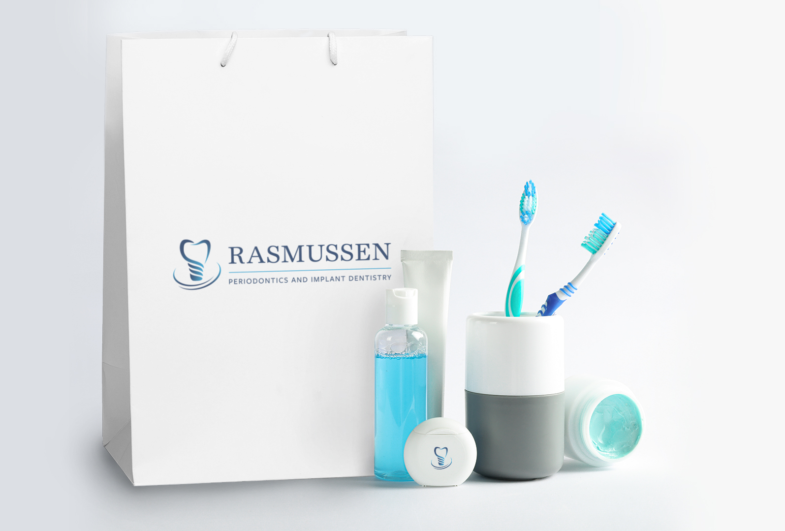 Rasmussen Periodontics Branding - NYX Awards Winner 