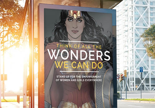 NYX Awards 2018 triumph Winner  - Wonder Woman UN Honorary Ambassador Campaign
