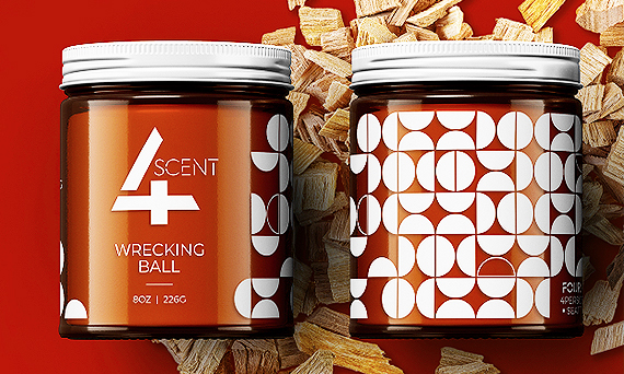NYX Awards 2020 Winner - 4PerSCENT: The Self-Care Candle Experiment - Package Design