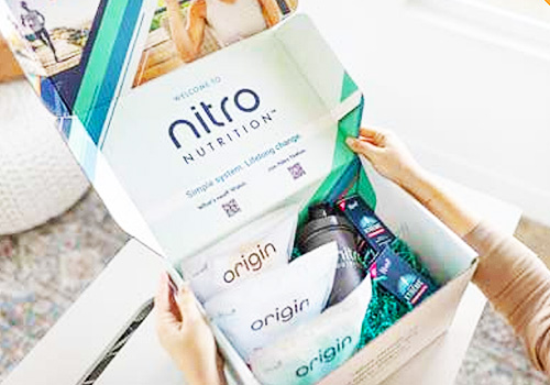 NYX Awards 2022 Winner -  Nitro Nutrition™ Customer Sharing Brochure