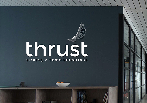 NYX Awards 2023 gold Winner  - Thrust Strategic Communications, logo