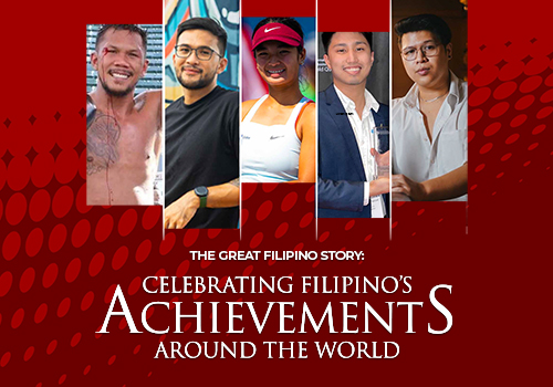 NYX Awards 2023 gold Winner  - The Great Filipino Story: Celebrating Filipino's Achievement