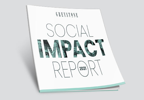 NYX Awards 2023 Winner - Greystone Social Impact Report 2021