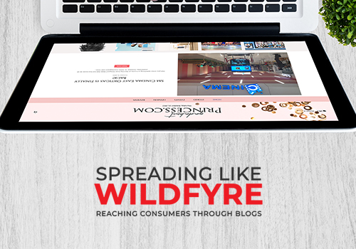 NYX Awards 2023 gold Winner  - WILDFYRE: Reaching The Audience Through Blogs