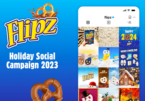 NYX Awards 2024 Winner - Flipz Holiday Social Campaign 2023