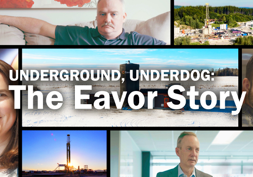 NYX Awards 2024 gold Winner  - Underground, Underdog: The Eavor Story