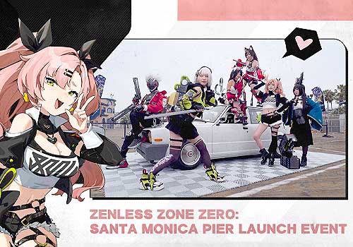 NYX Awards 2024 Winner - Zenless Zone Zero: Santa Monica Pier Launch Event 