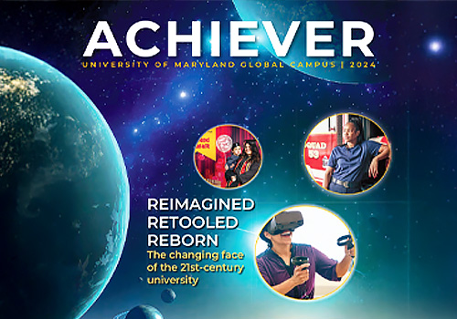 NYX Awards 2025 Winner - Achiever magazine, University of Maryland Global Campus