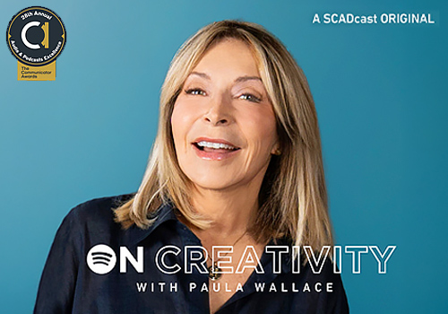 NYX Awards 2026 gold Winner  - On Creativity with Paula Wallace Podcast by Savannah College of Art and Design