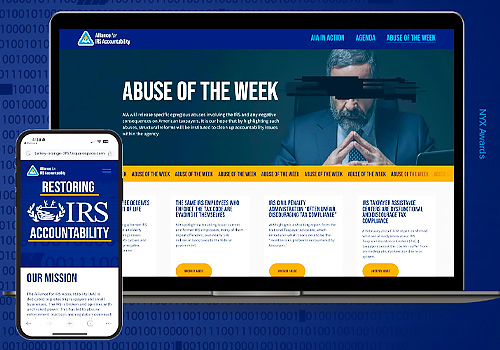 NYX Awards 2026 silver Winner  - Restoring Accountability For All Taxpayers by The Herald Group