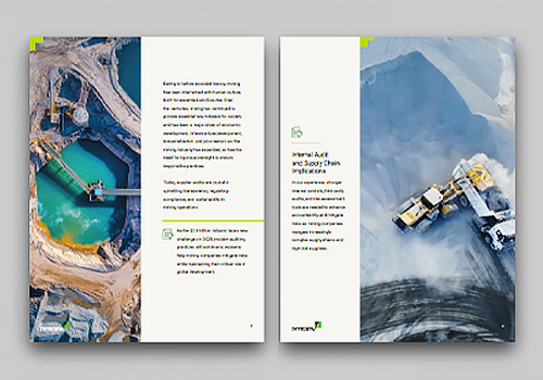 NYX Awards 2026 silver Winner  - Navigating Auditing Headwinds in Mining ebook by Quill & Ink