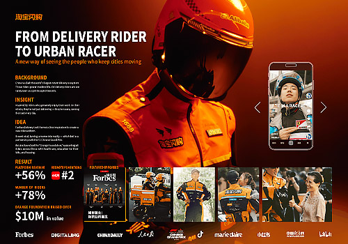 NYX Awards 2026 Winner - from delivery rider to urban racer, RESEE