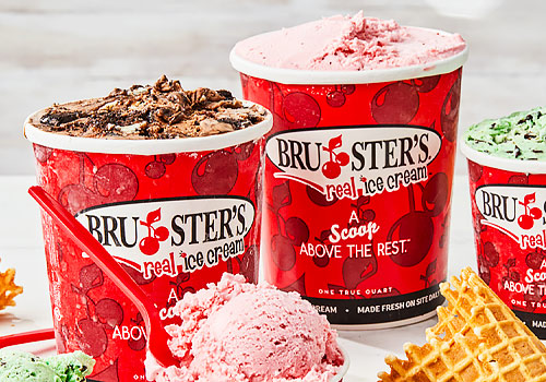 NYX Awards 2026 Winner - Bruster's Ice Cream Franchise Landing Page, Zbra Studios