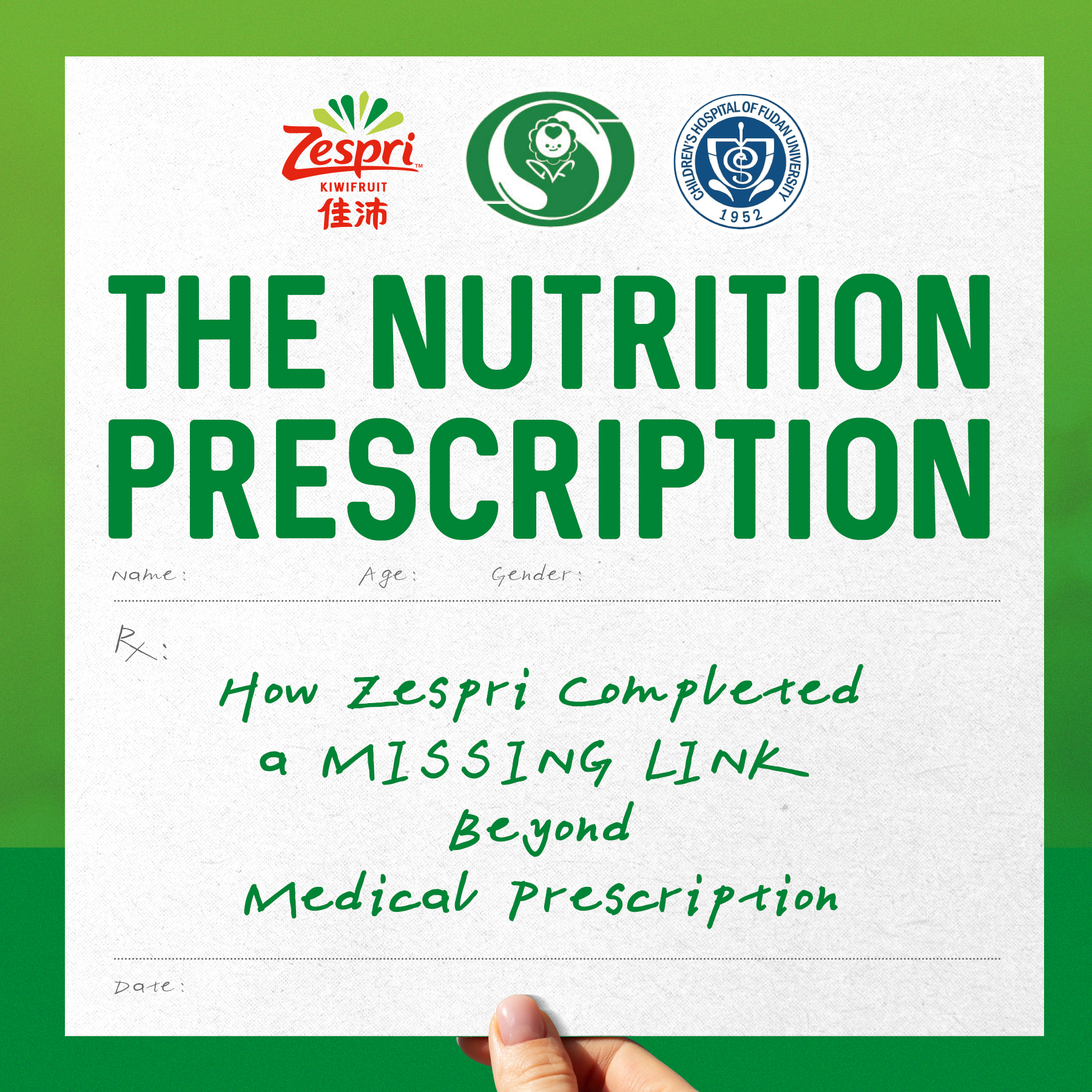 NYX Awards 2026 Winner - The Nutrition Prescription, Edelman Public Relations Worldwide