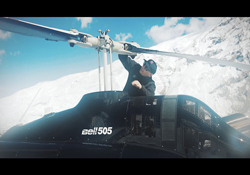 NYX Awards 2019 ascent Winner  - Bell 505 - High Altitude Test