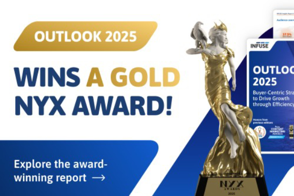 NYX Awards Latest News (May 6, 2025): INFUSE has been honored with a Gold NYX Awards for Outlook 2025!