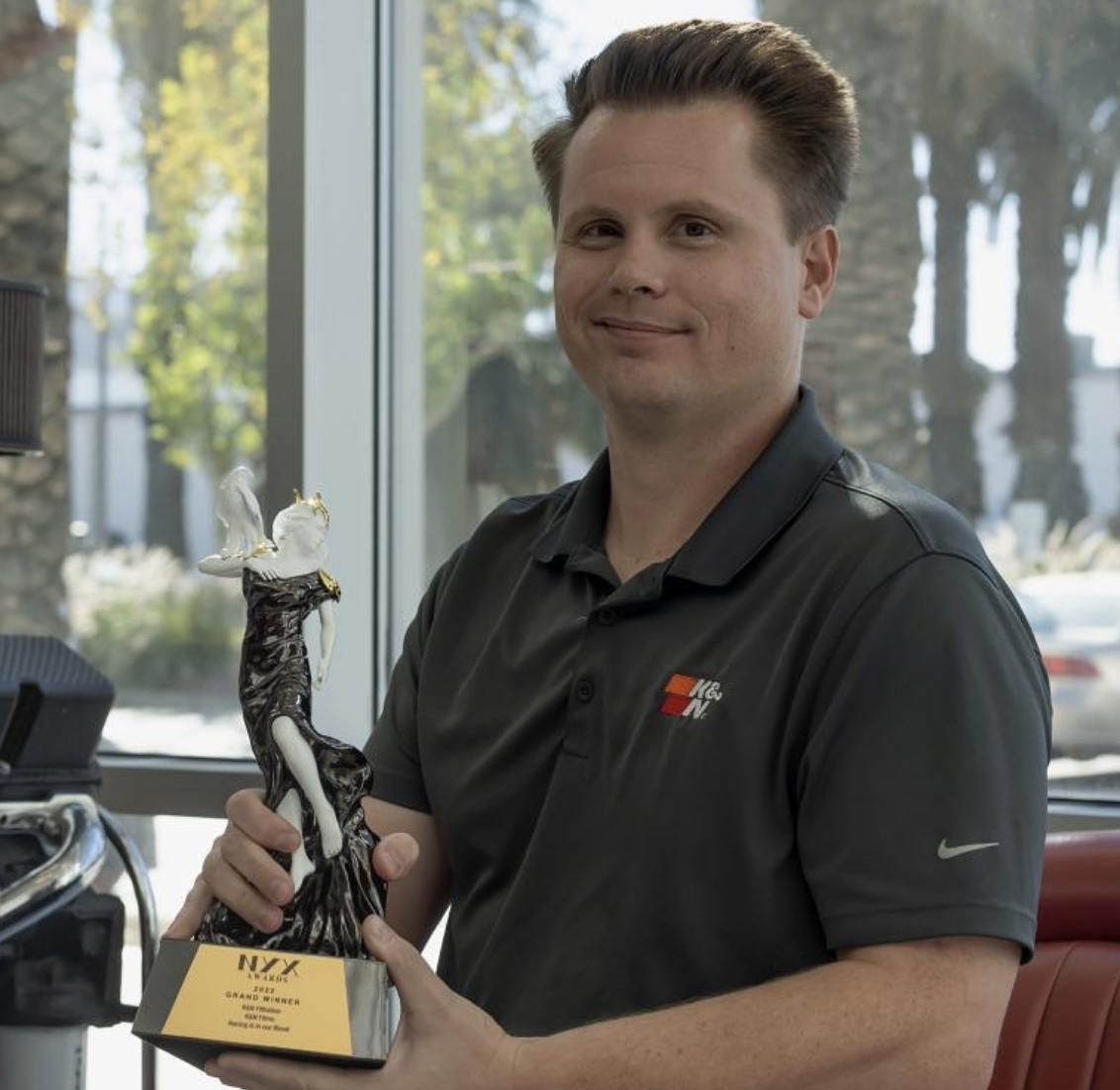 NYX Awards Winner - Nick Tossey Celebrates a Remarkable Achievement with NYX Awards