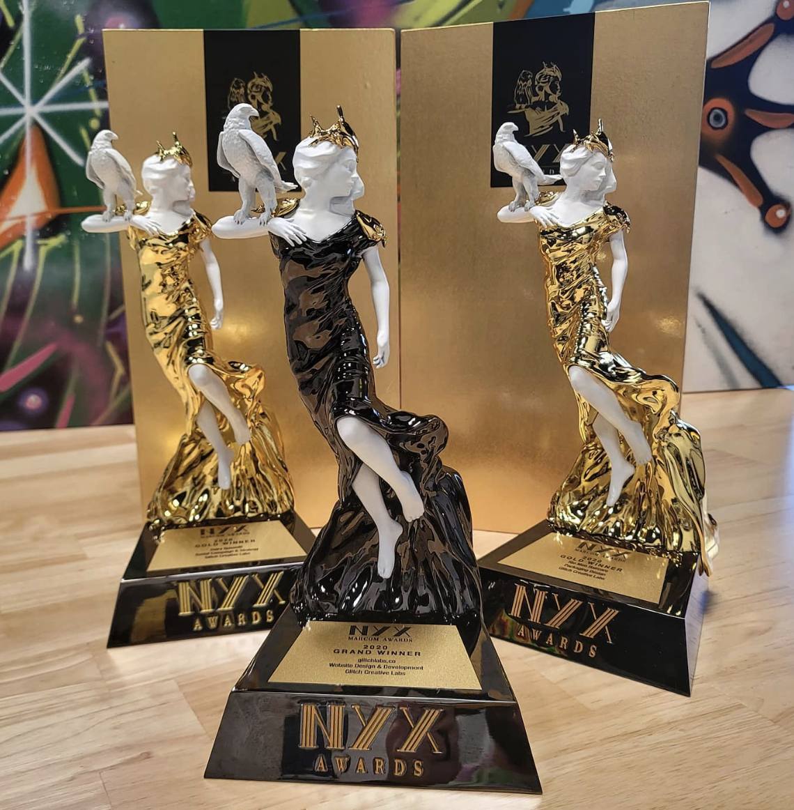 NYX Awards Winner - GlitchLabs Showcases Prestigious NYX Awards Wins