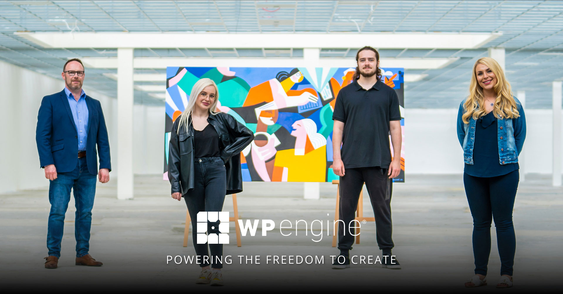 WP Engine 'Powering The Freedom to Create'